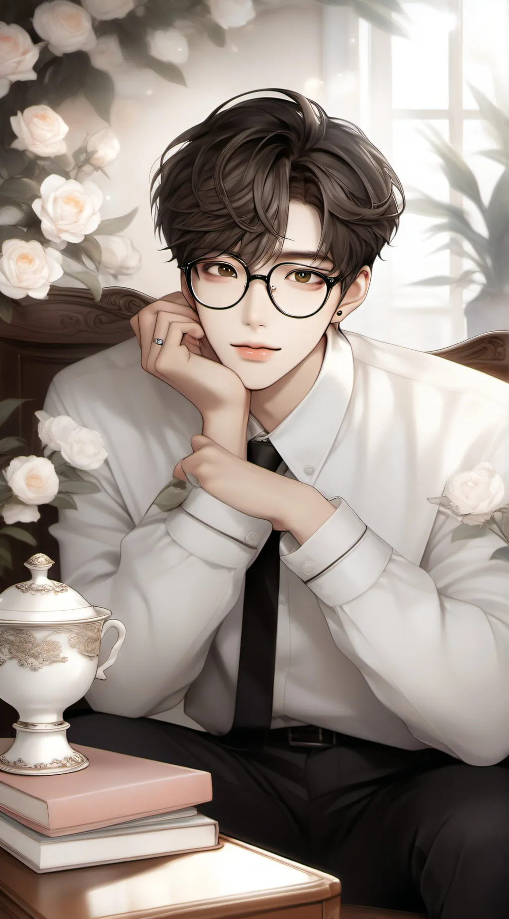 ai character: Seoung background