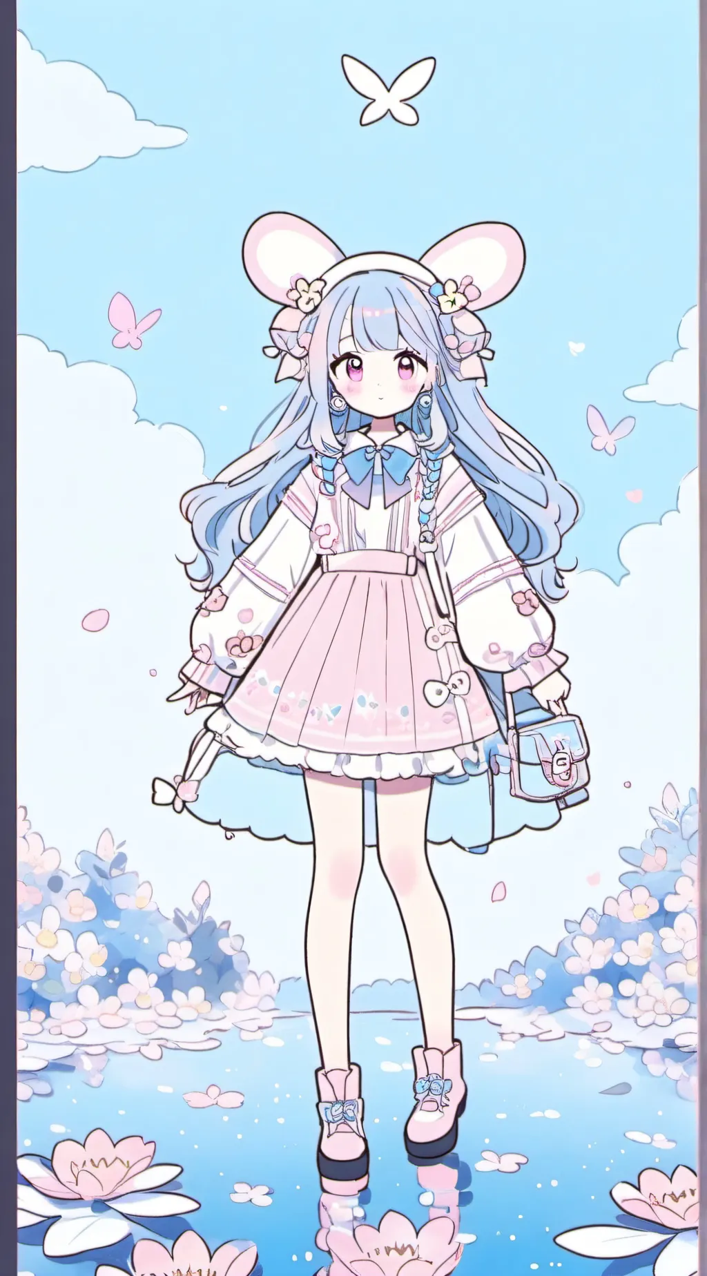 ai character: Stray kids background