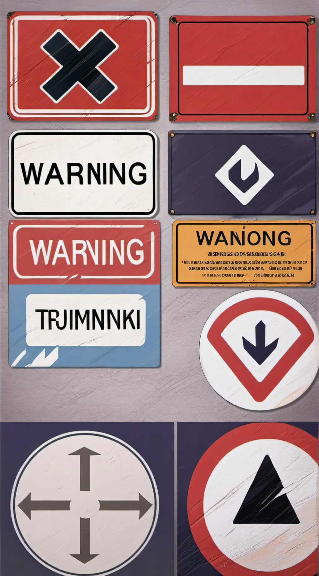 ai character: ⚠ WARNING  background