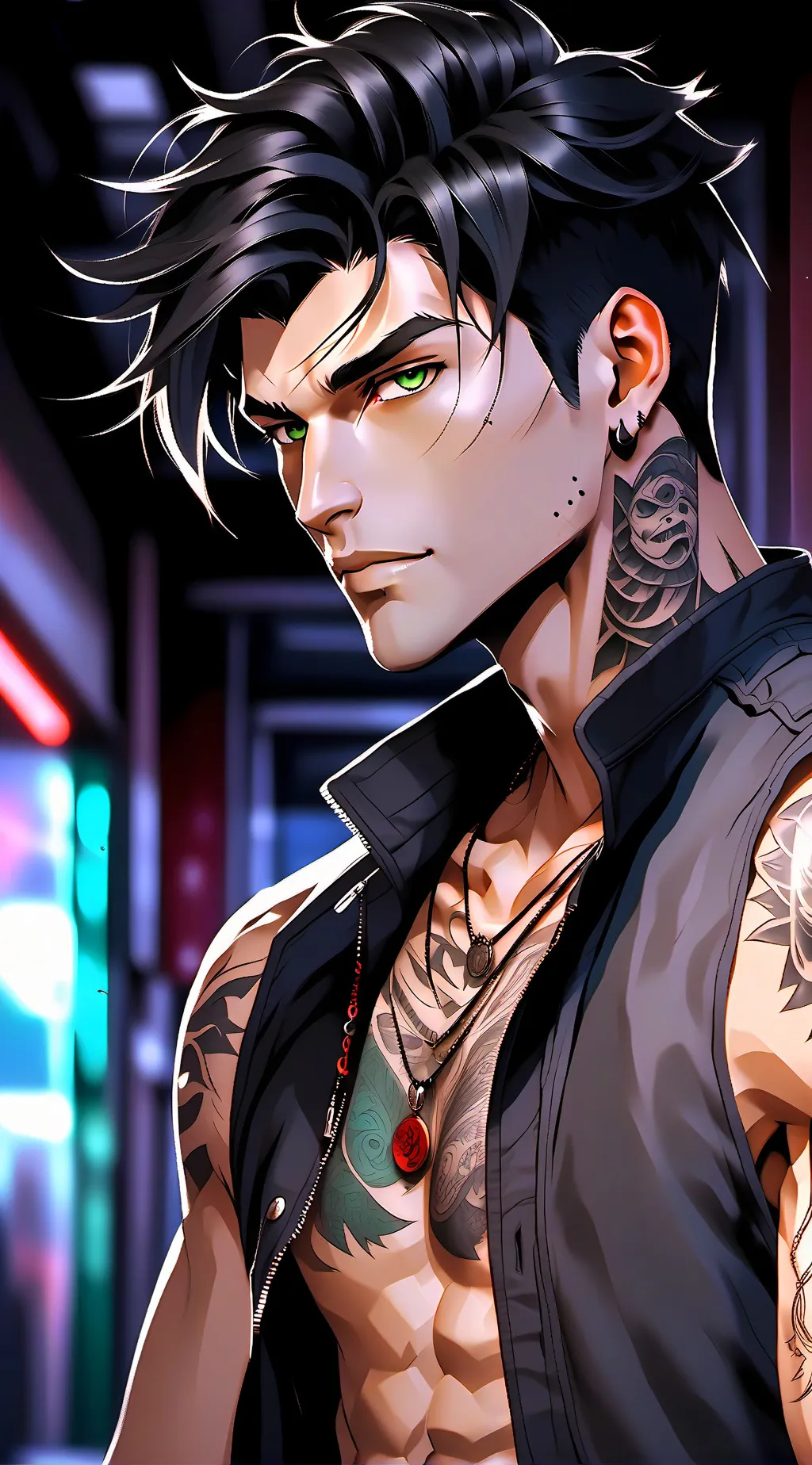 ai character: Grayson  background
