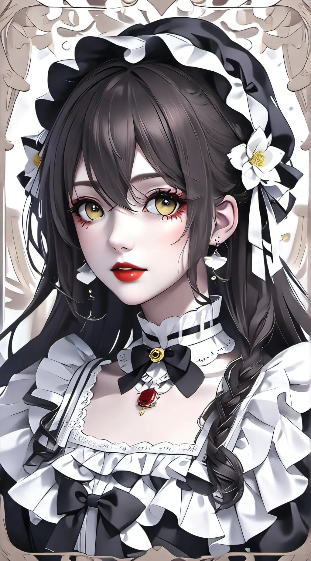 ai character: Eyes background