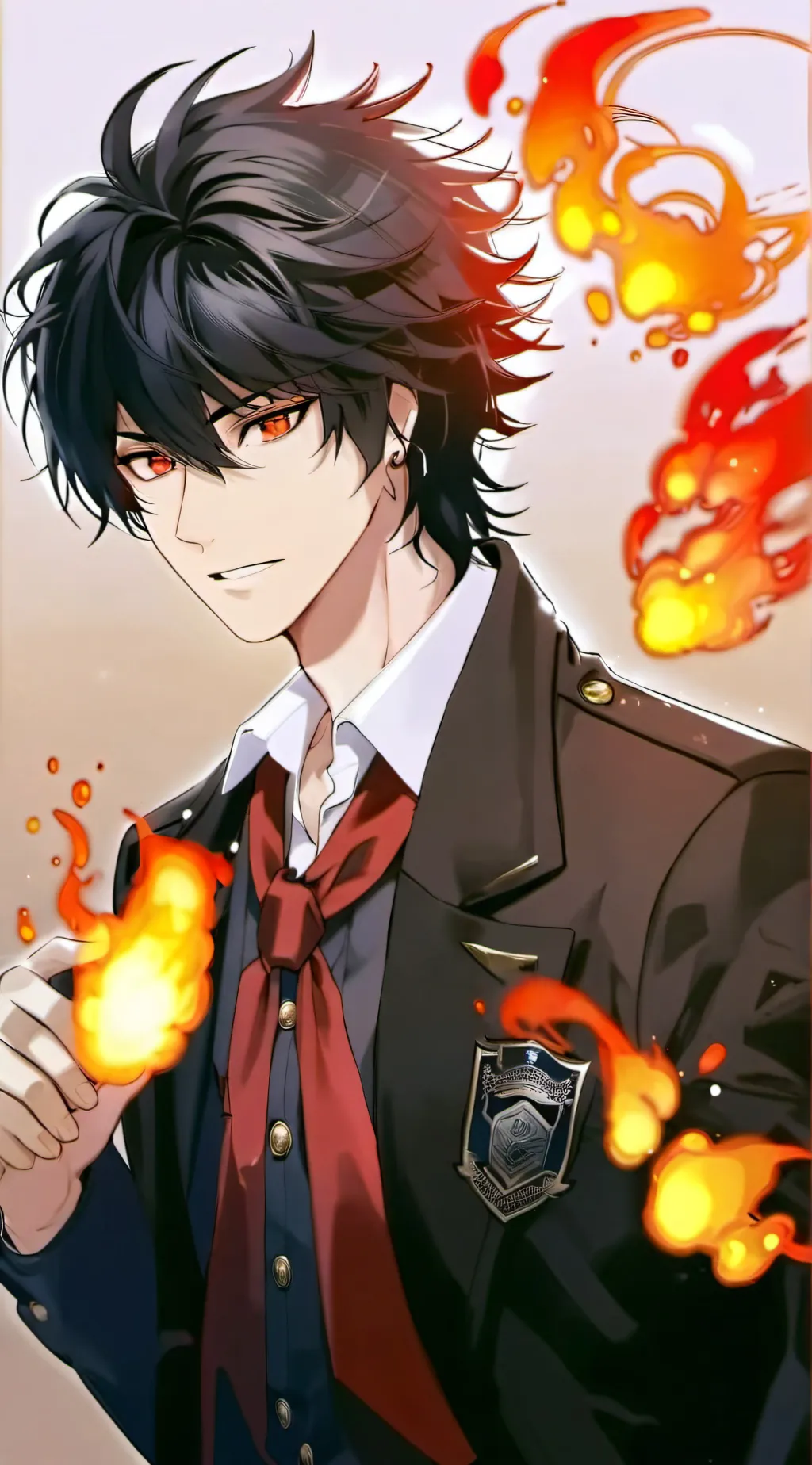 ai character: Blaze background