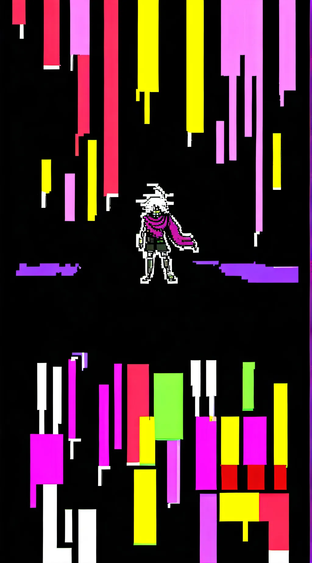 ai character: spamton background