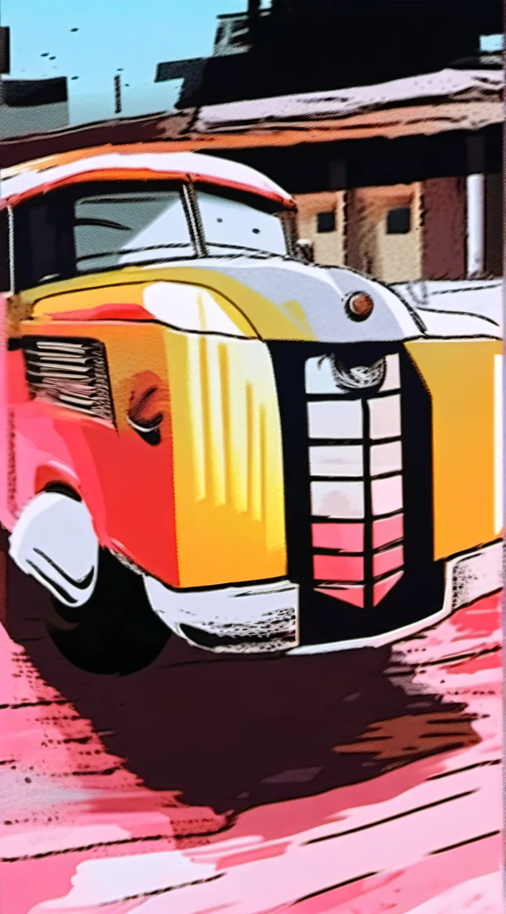 ai character: Carpool background