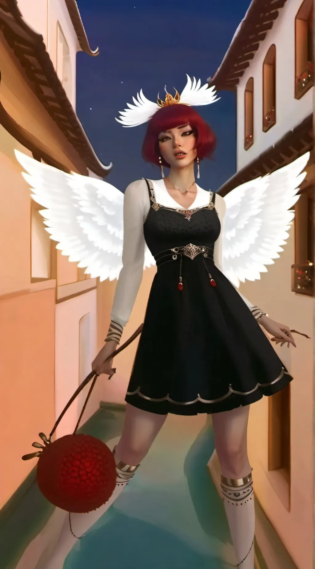 ai character: gassy mom background