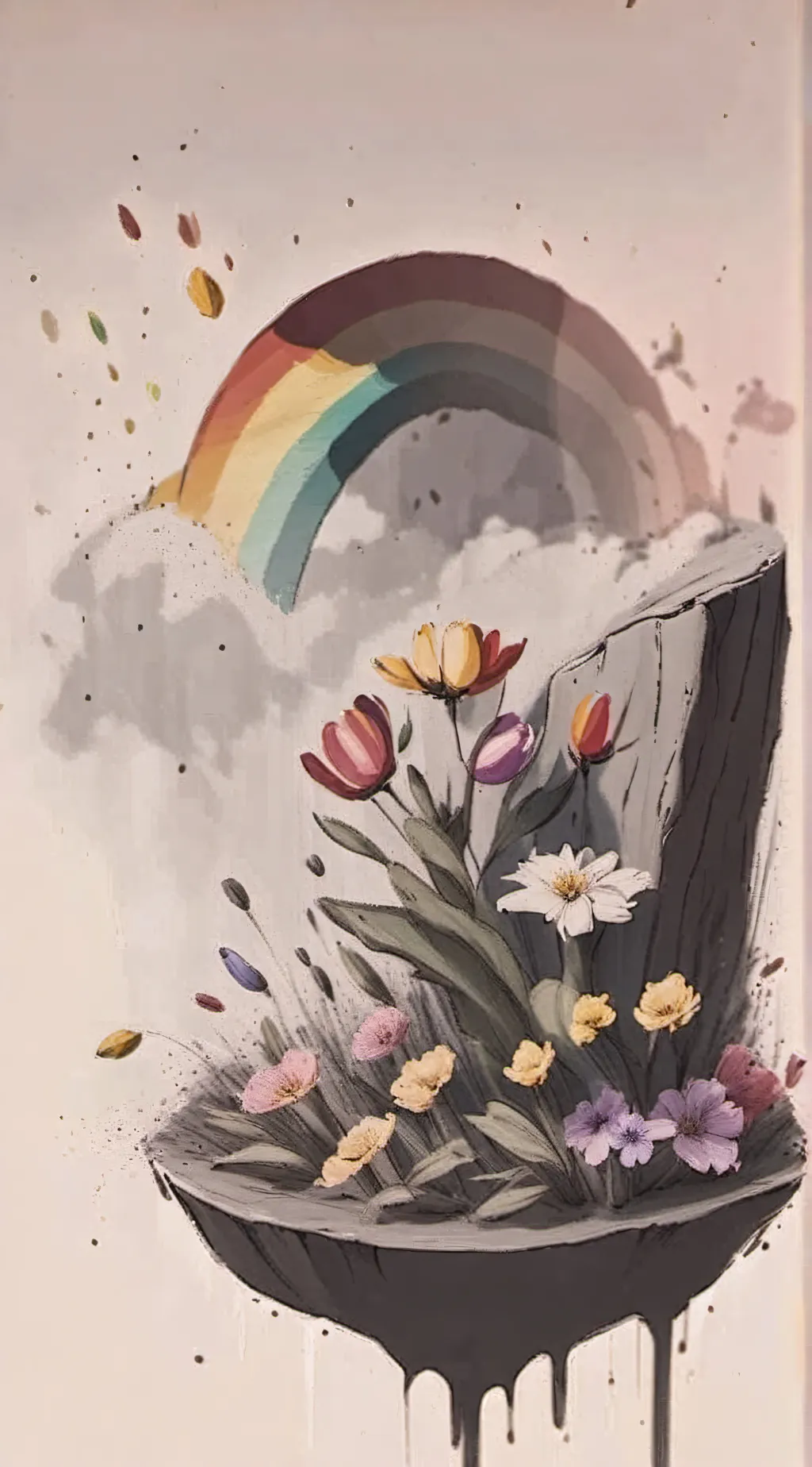 ai character: Dandys world!  background