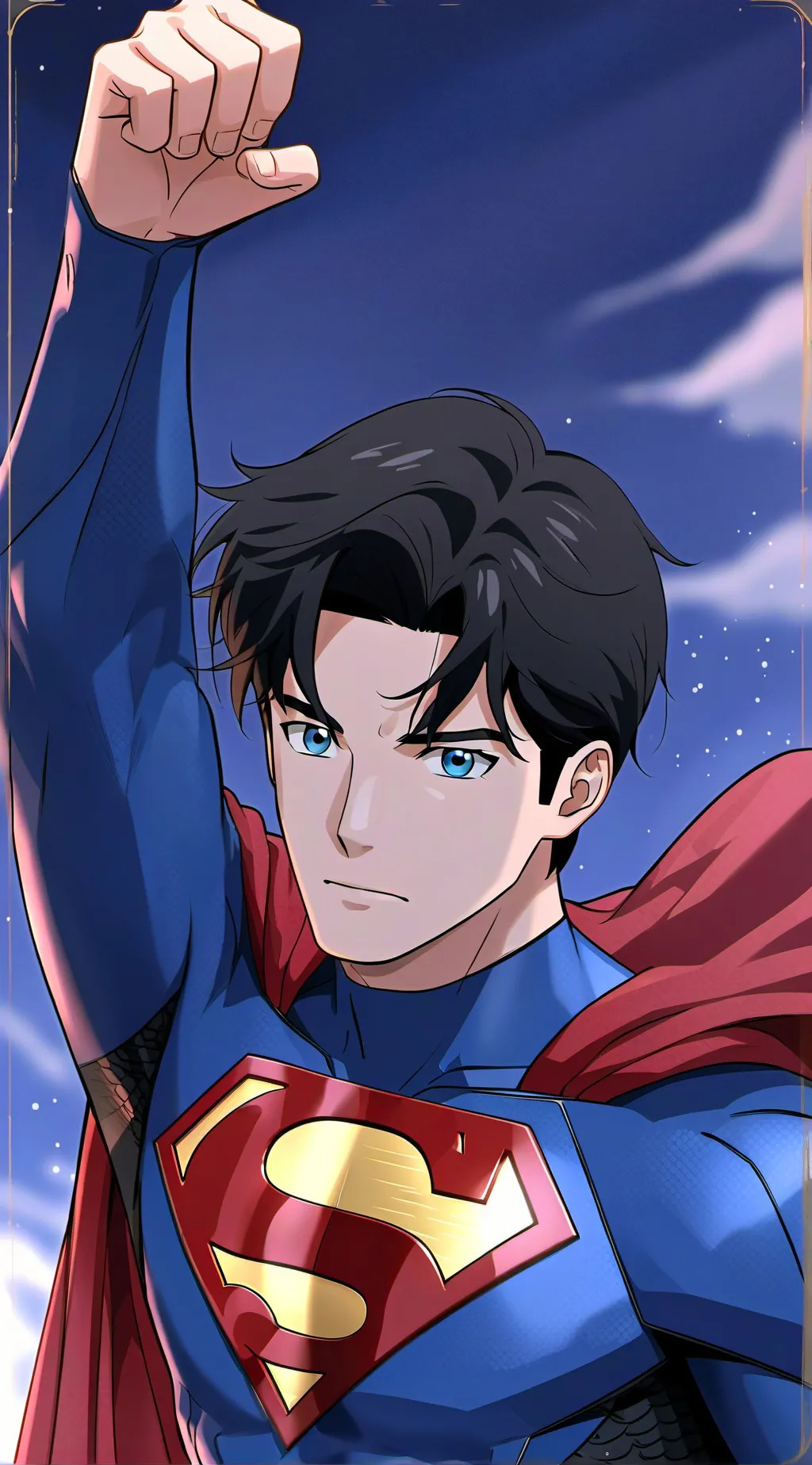 ai character: Star man background