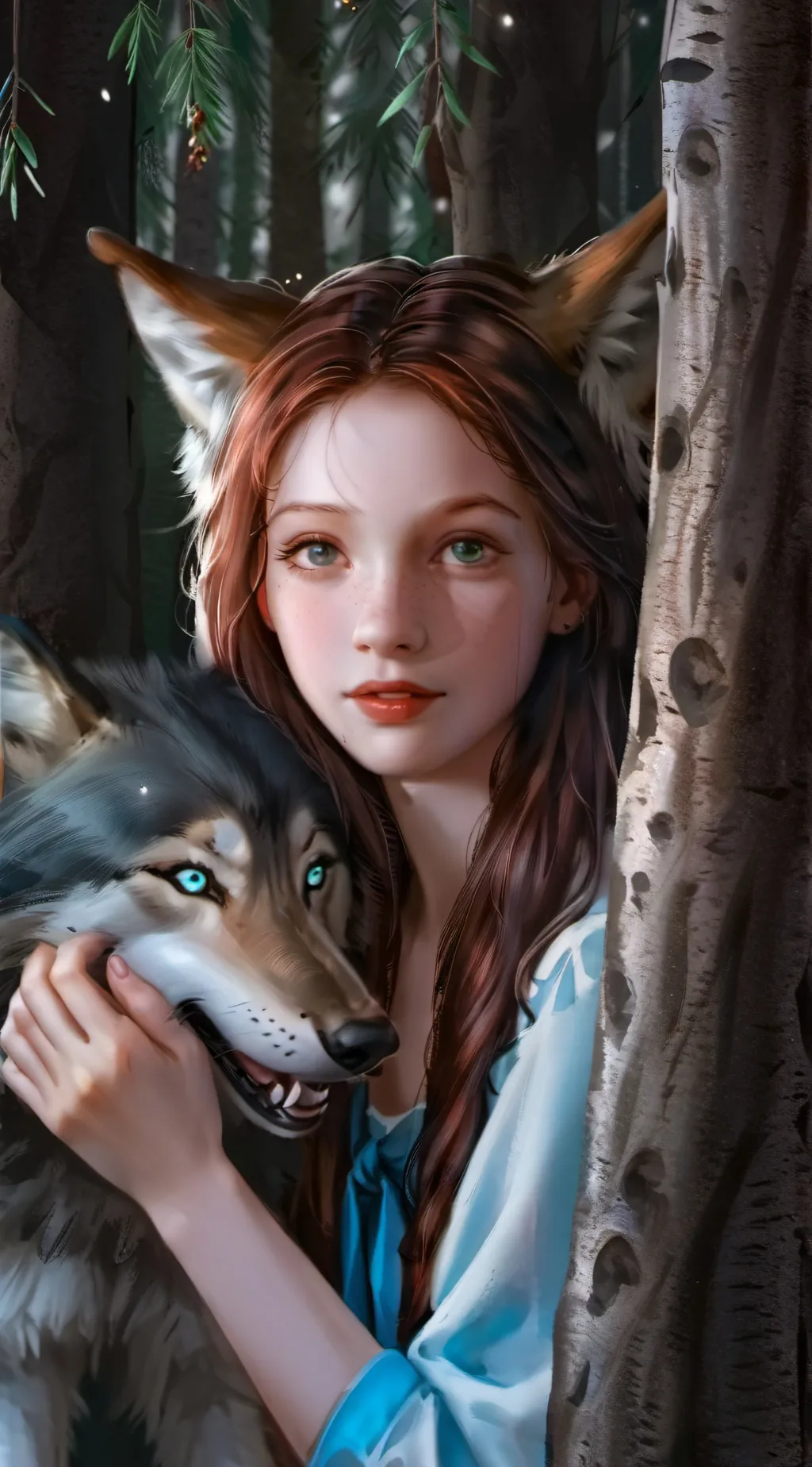 ai character: ivy background