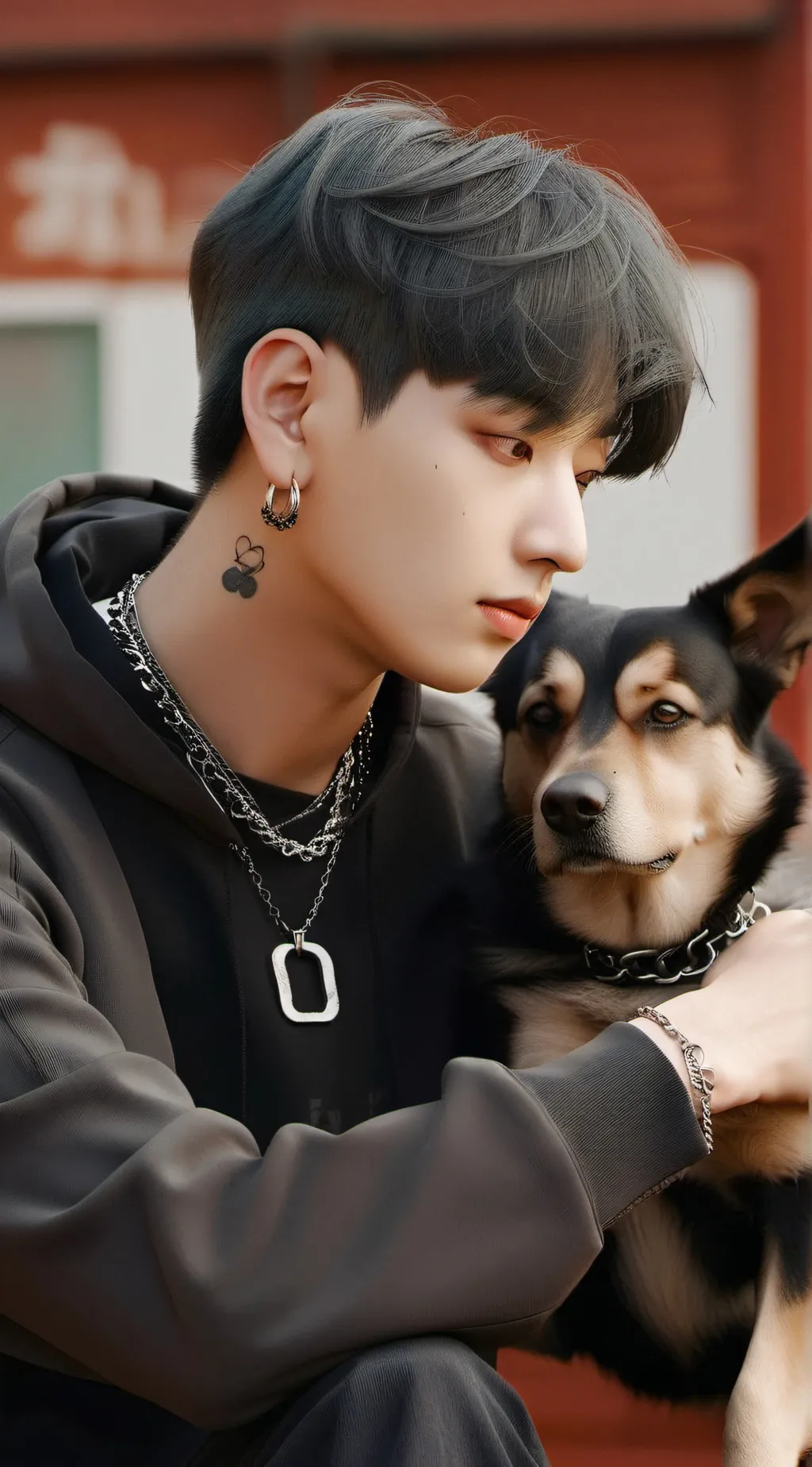 ai character: Jungkook🐇 background