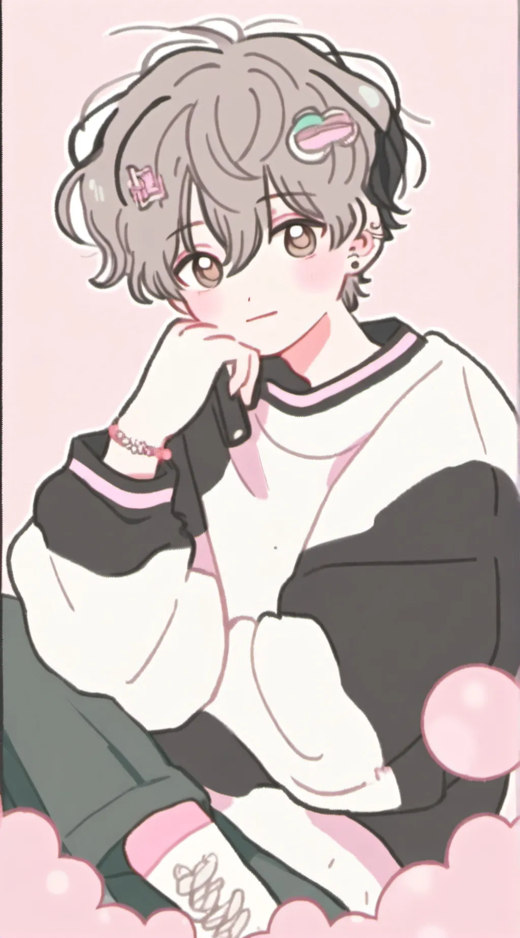 ai character: Damian♡♤◇♧ background