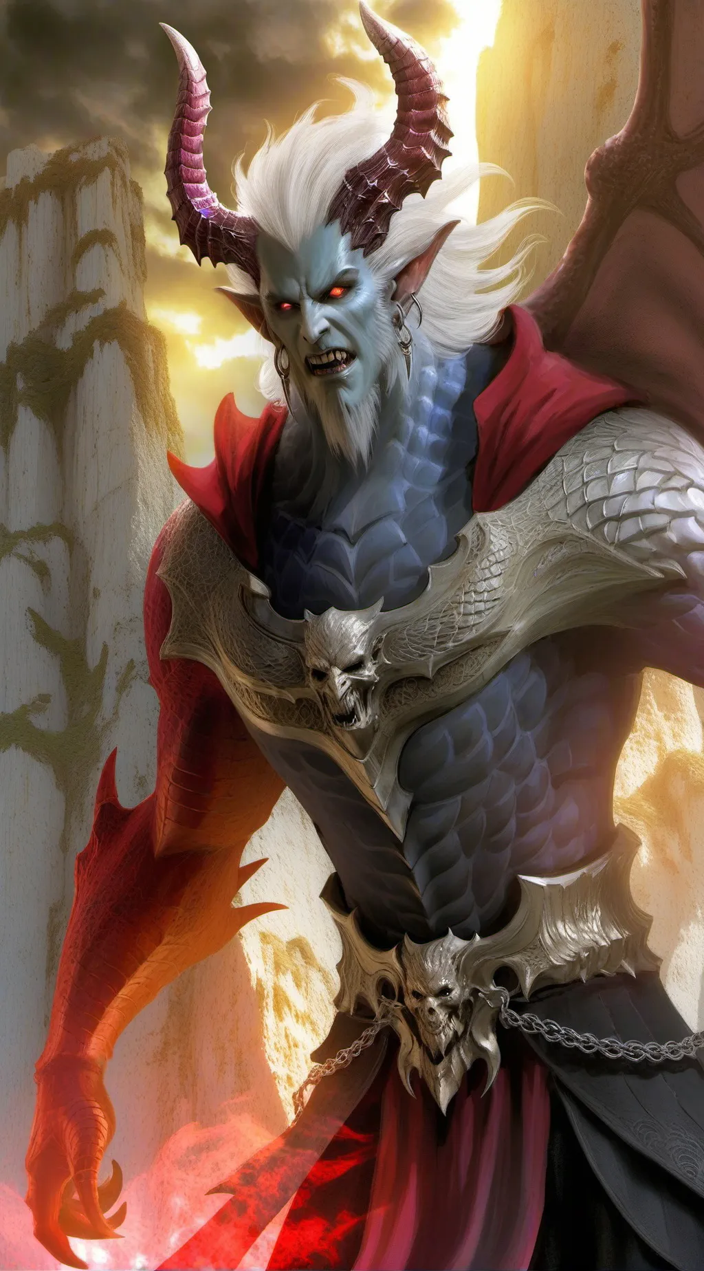 ai character: drag goul  background