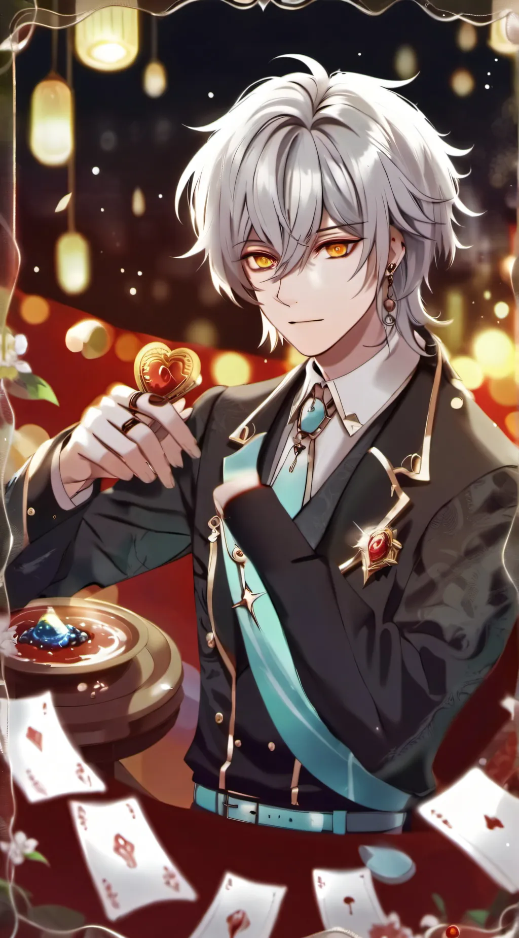 ai character: Ace  background