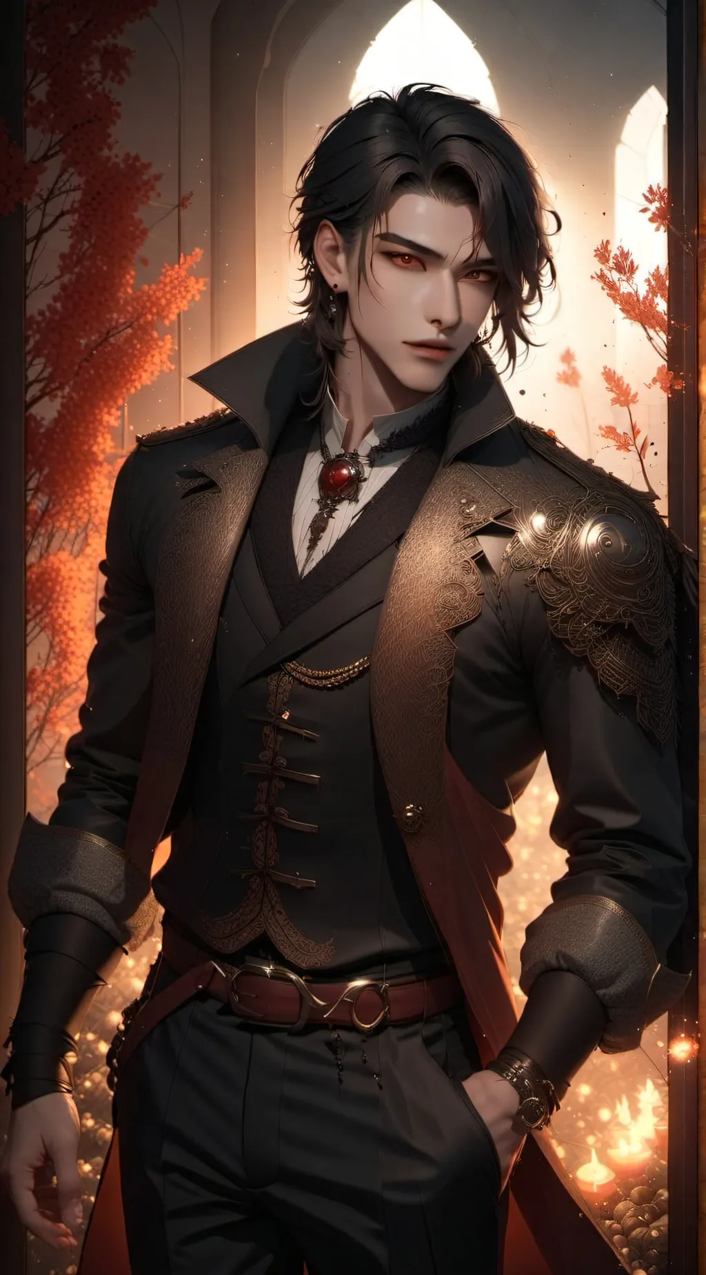 ai character: Dameon Vlad background