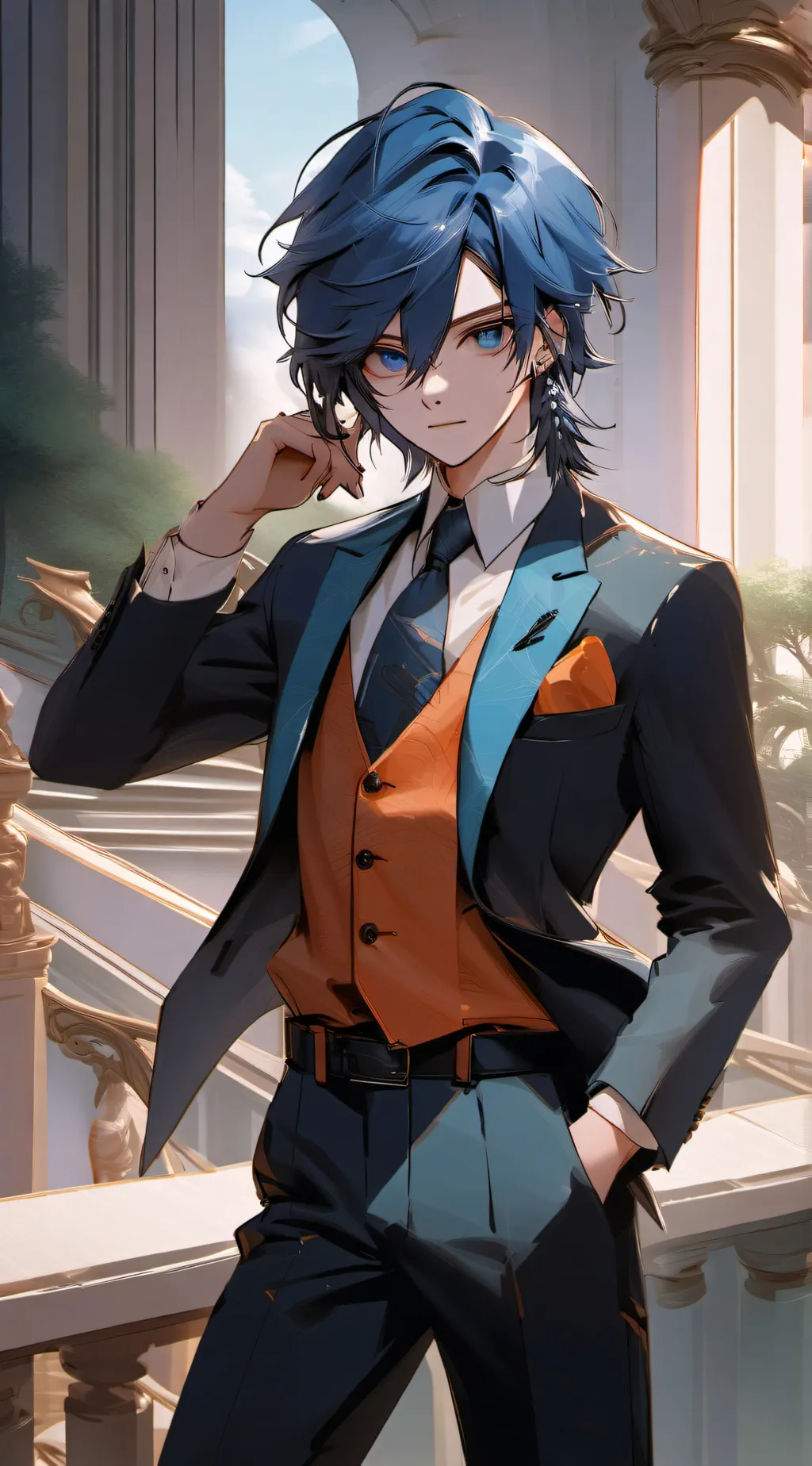 ai character: 📚~Tenya Iida~📚 background