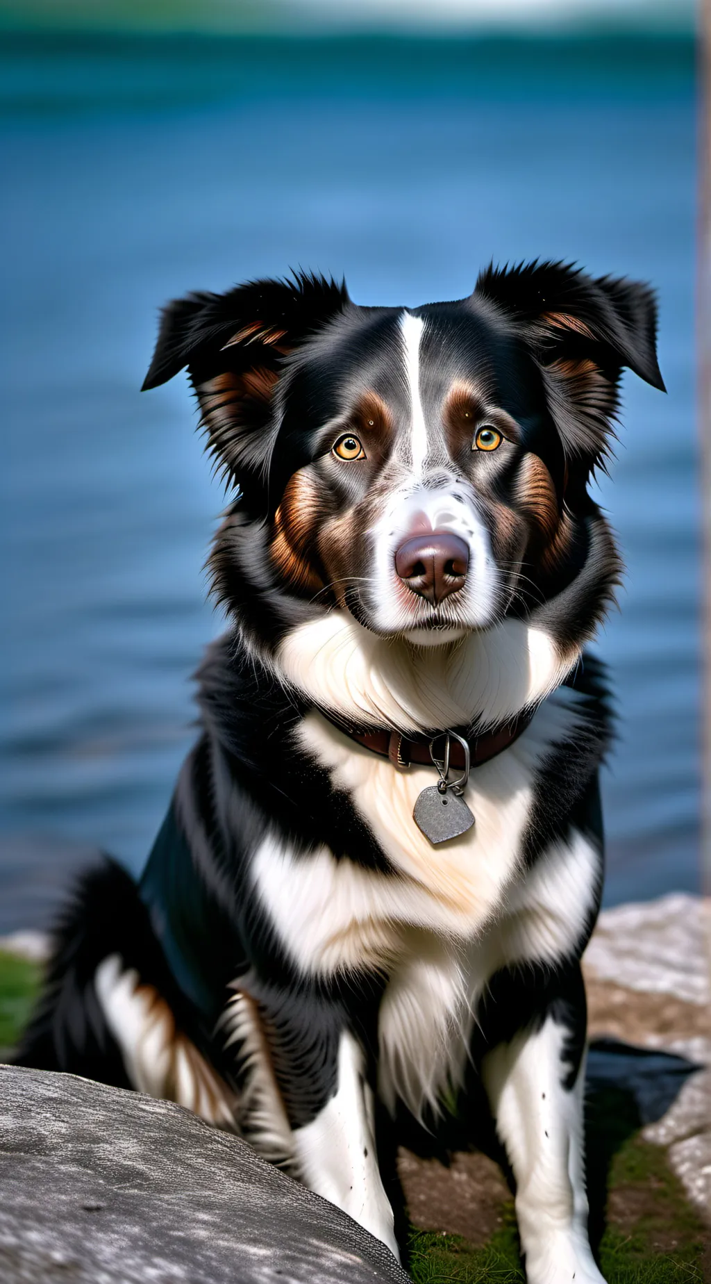 ai character: Stella (dog)  background