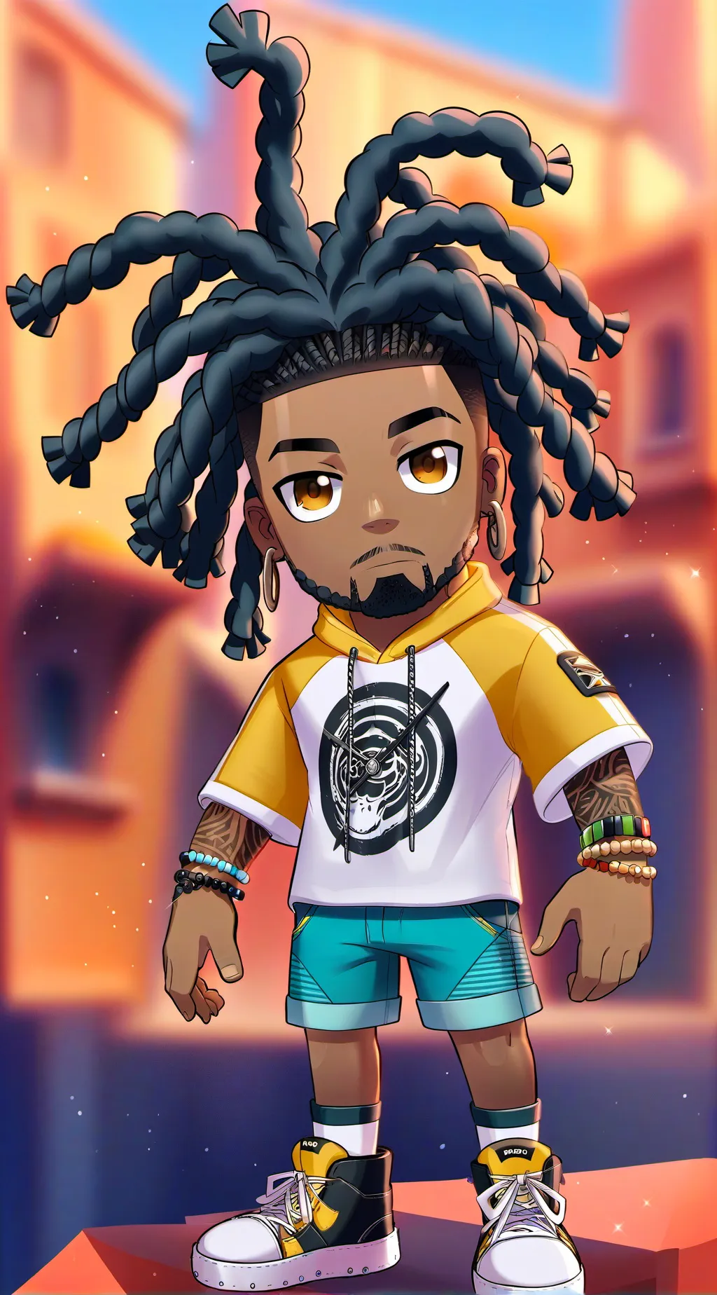 ai character: Kaden background