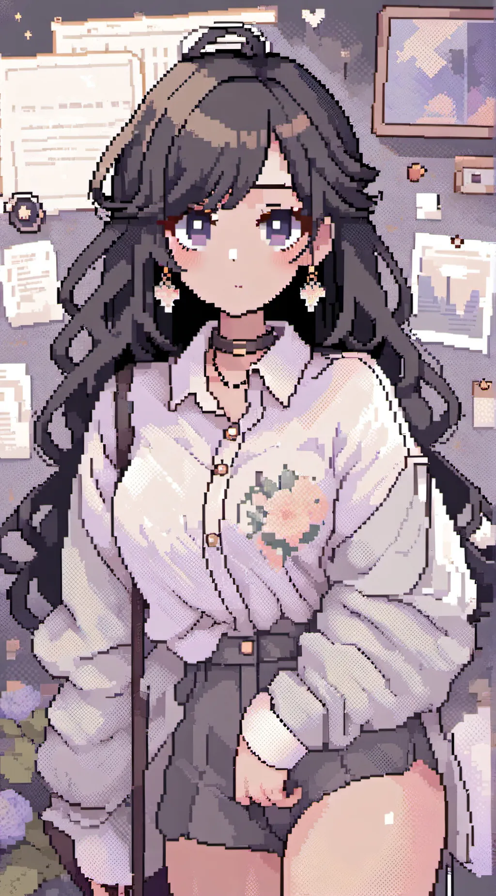 ai character: Midnight  background