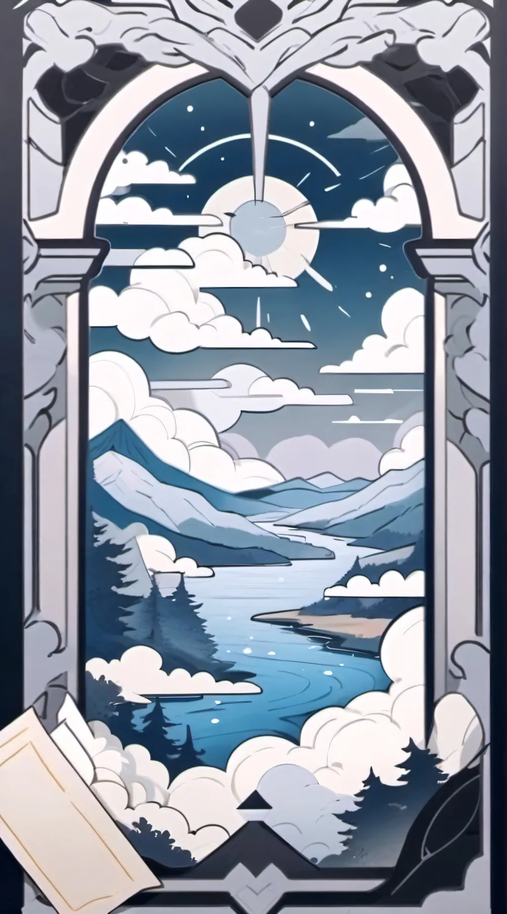 ai character: Bro, go to sleep background