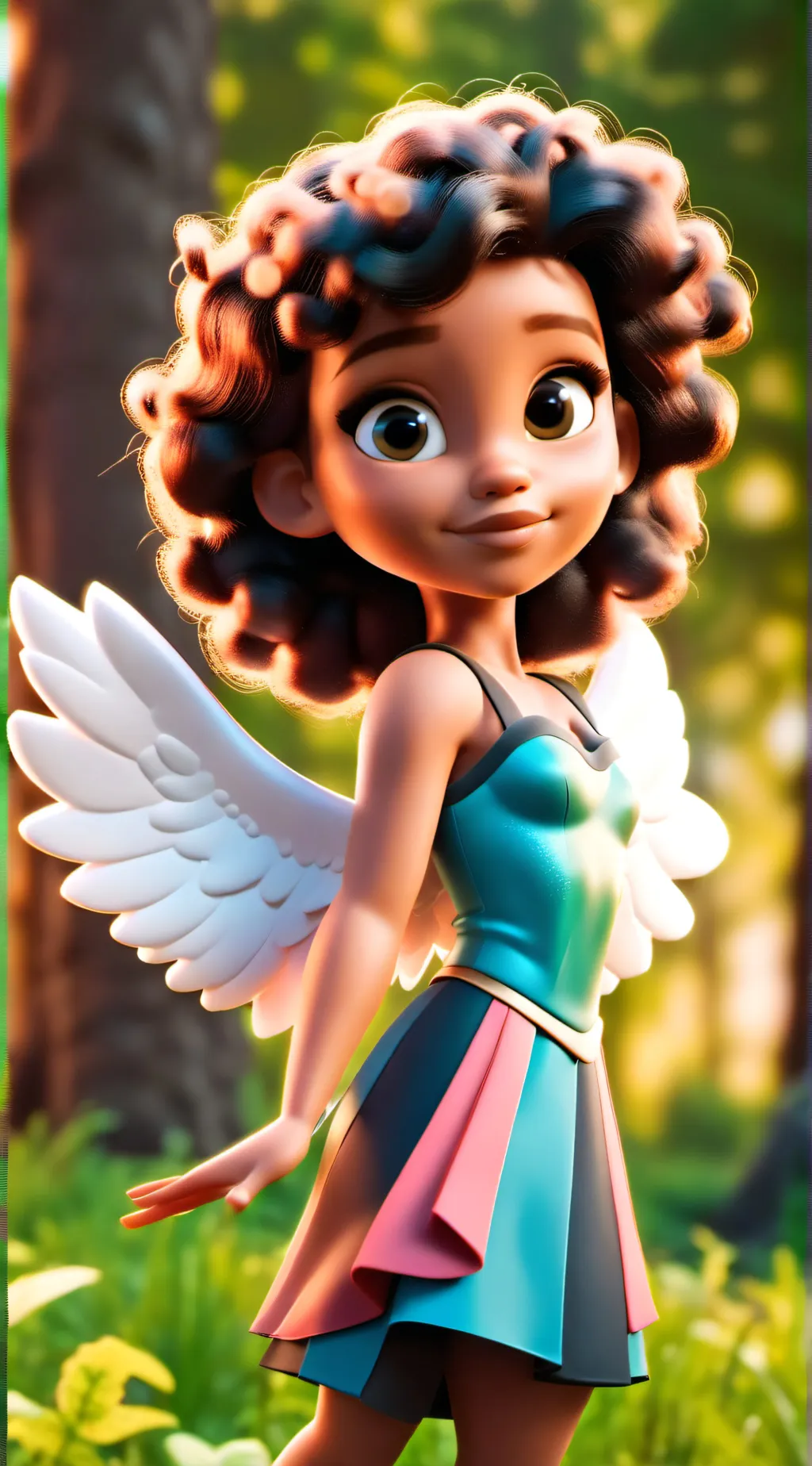 ai character: Amaya background