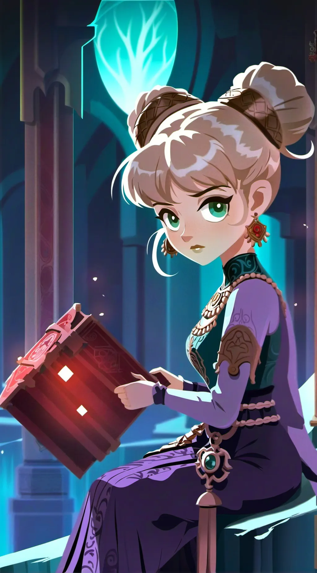 ai character: Stormy  background