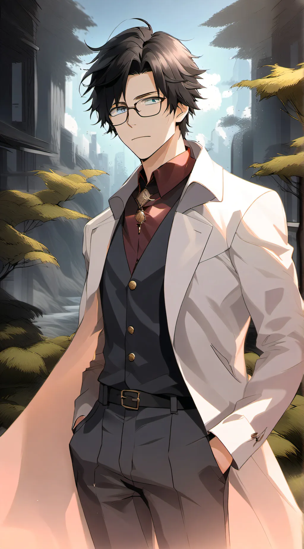 ai character: Dr.Levi background