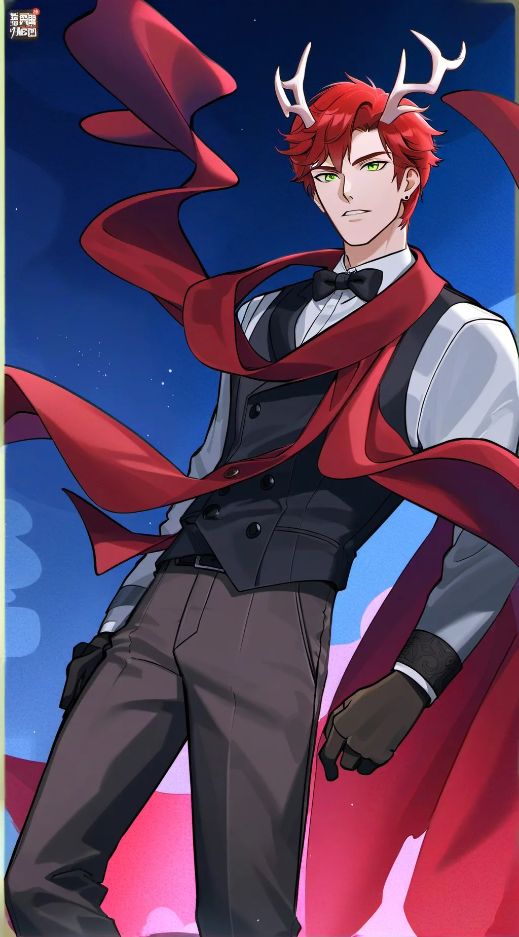 ai character: alastor  background