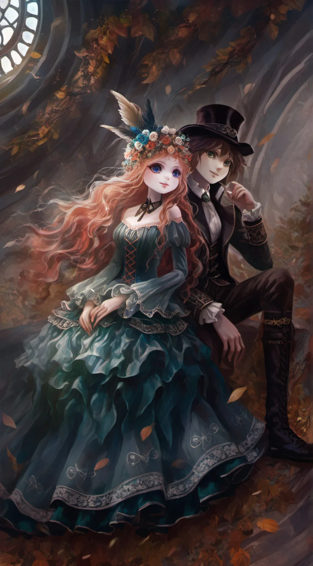 ai character: jack and mia background