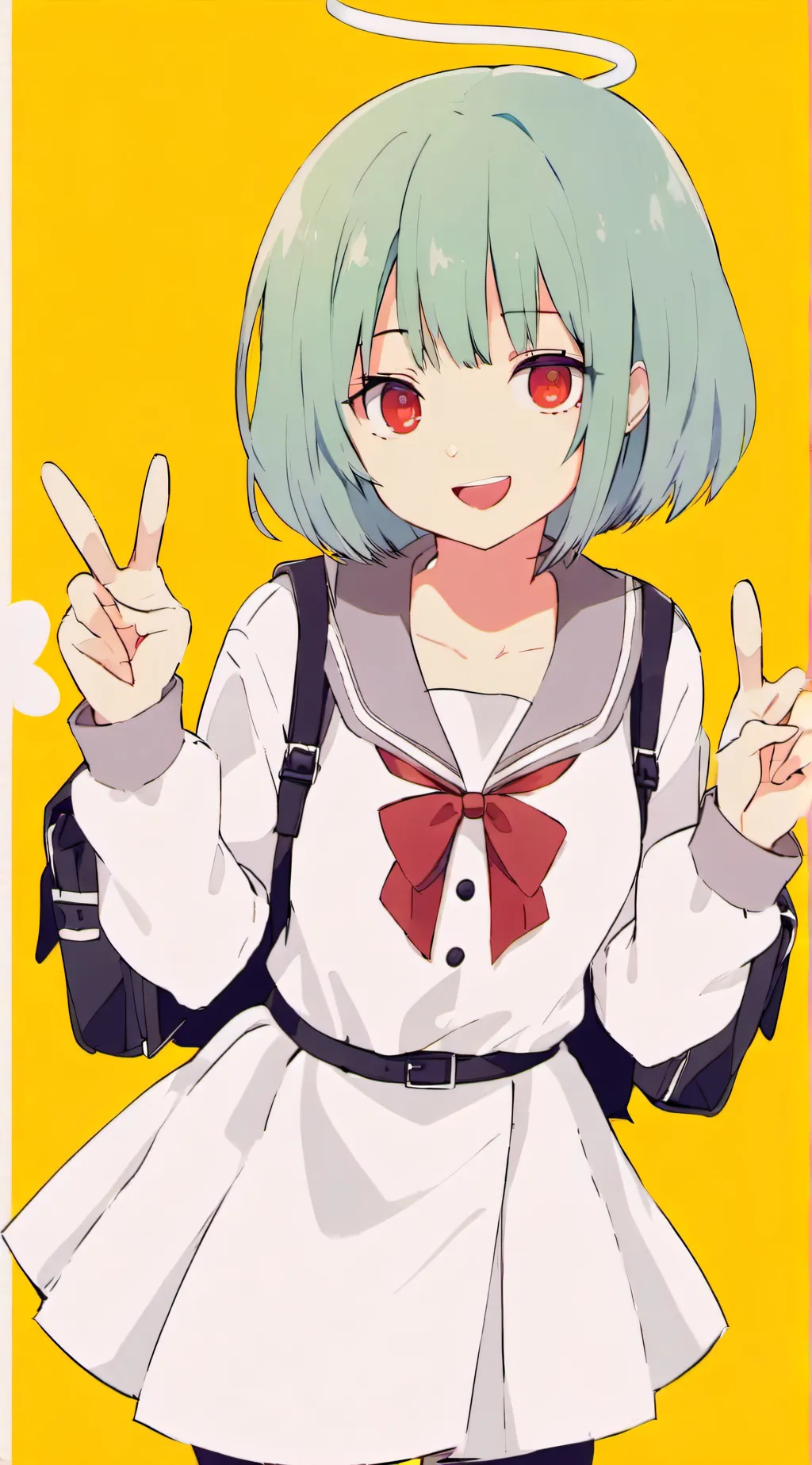 ai character: rose background