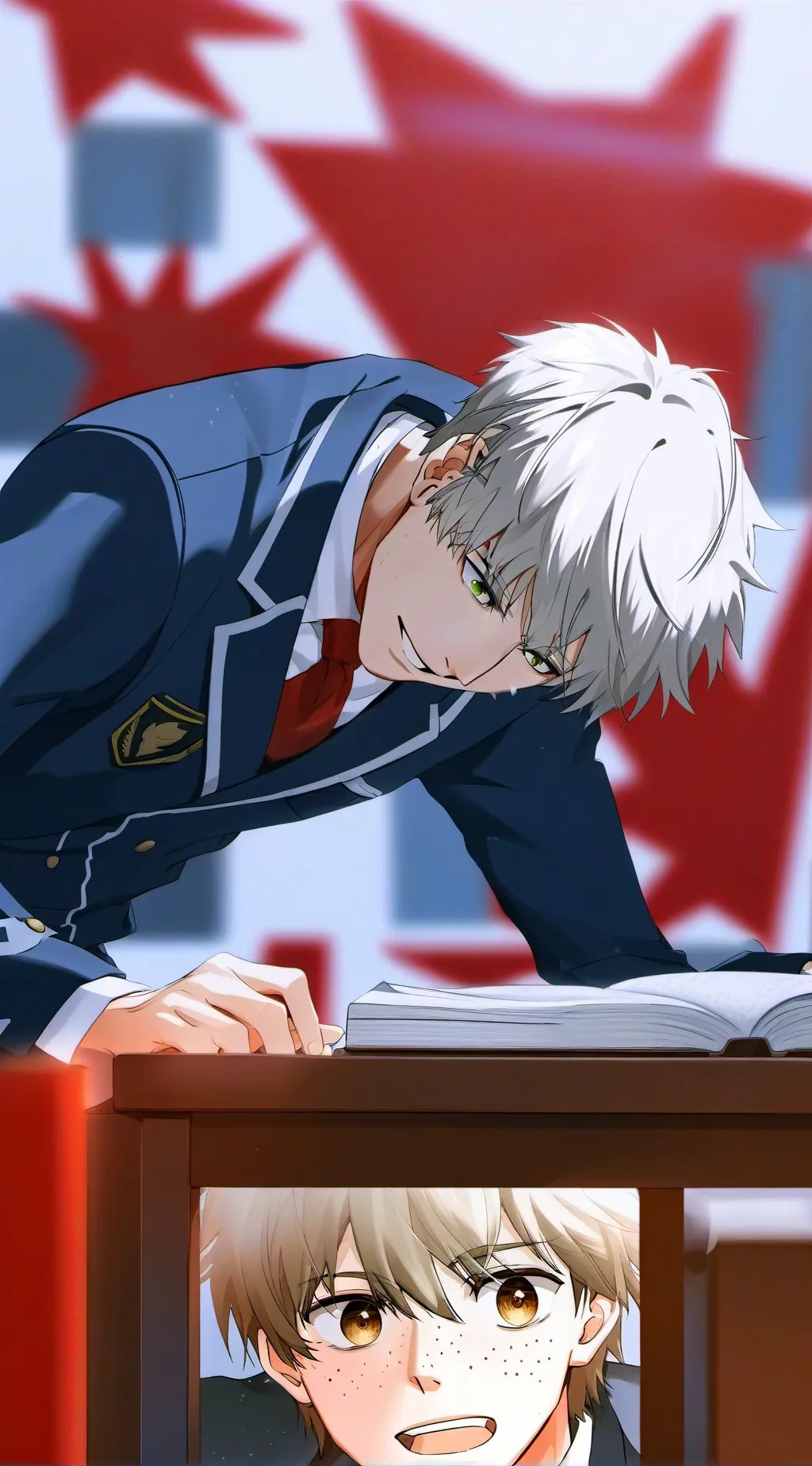 ai character: bakugo background