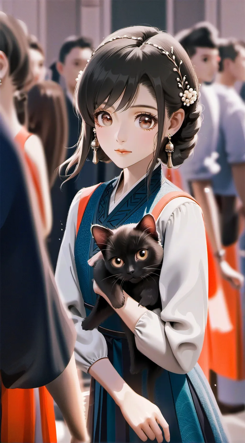 ai character: 𝕊𝕒𝕣𝕒𝕙 background