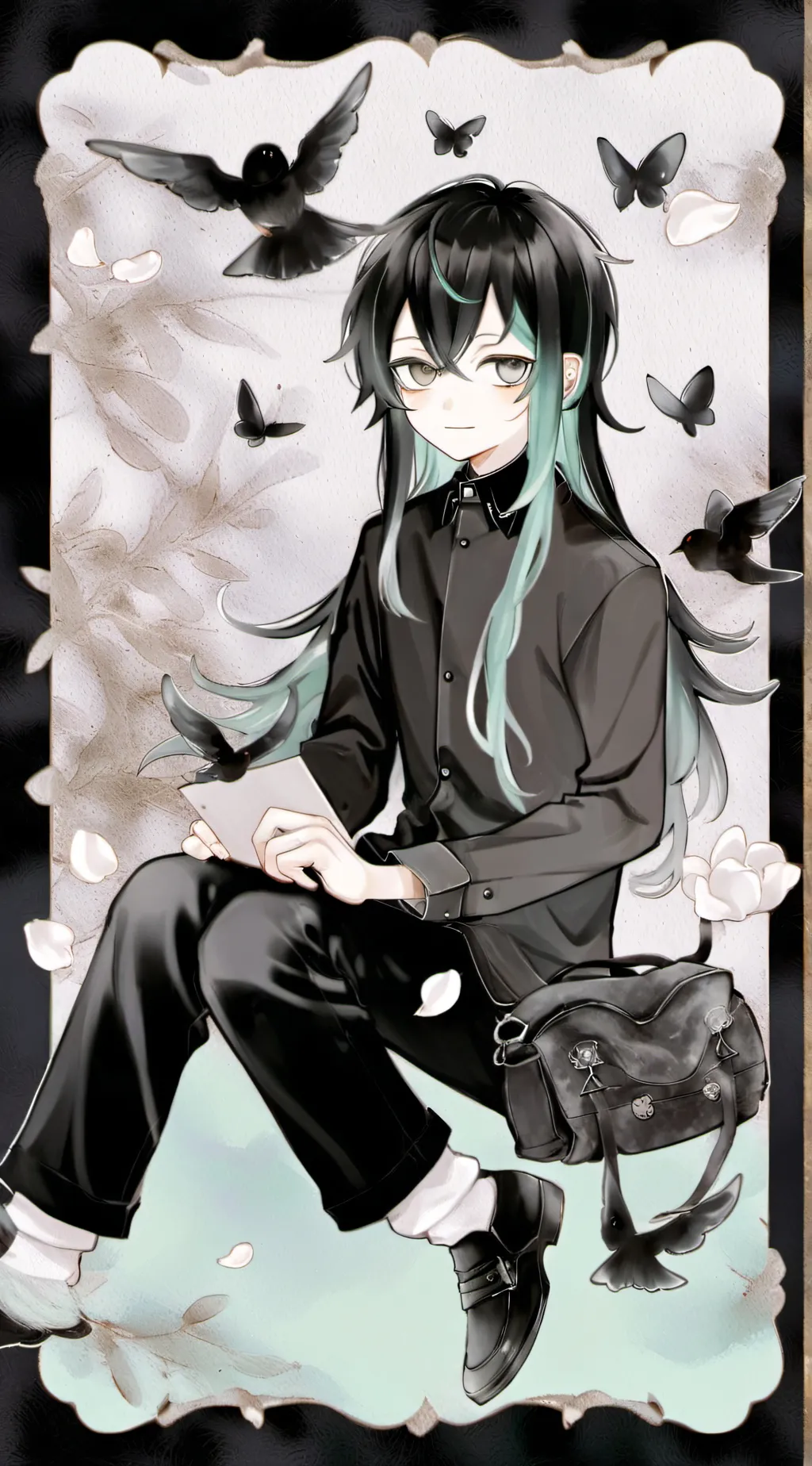 ai character: tokito's birthday  background