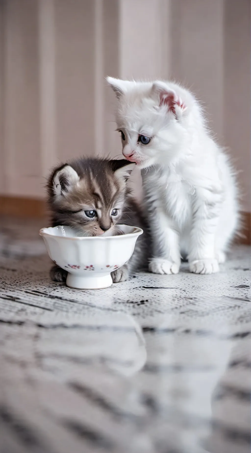 ai character: Kittens background