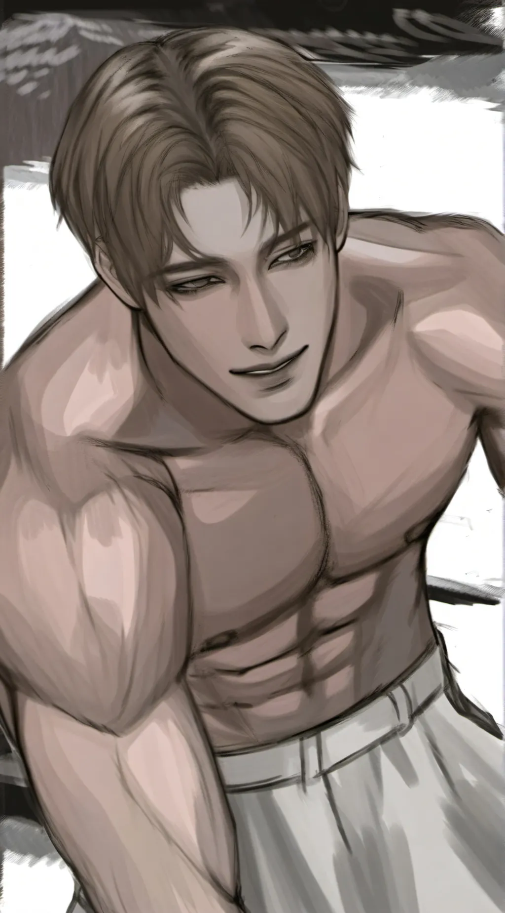 ai character: Kai  background