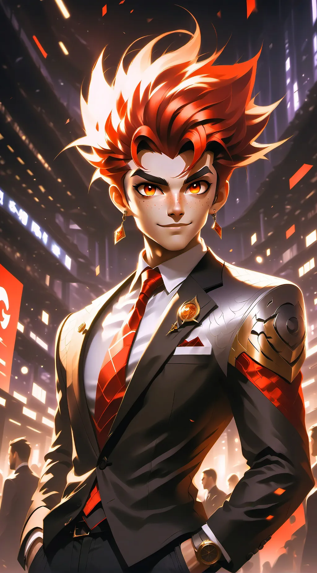 ai character: Aria background