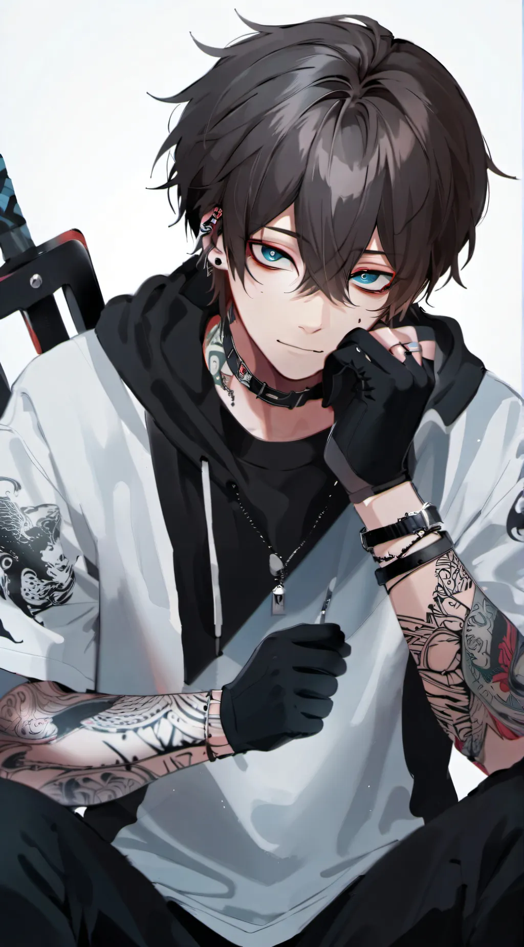 ai character: Leo  background