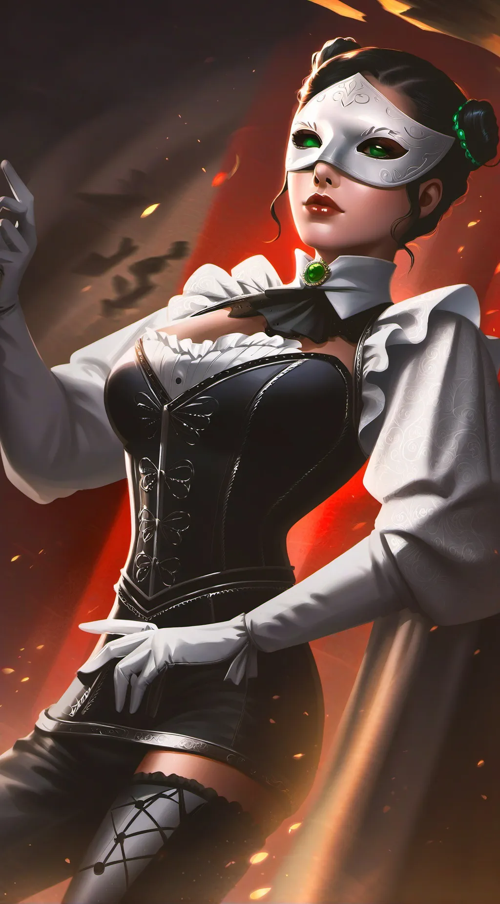 ai character: Grace (phantom) background