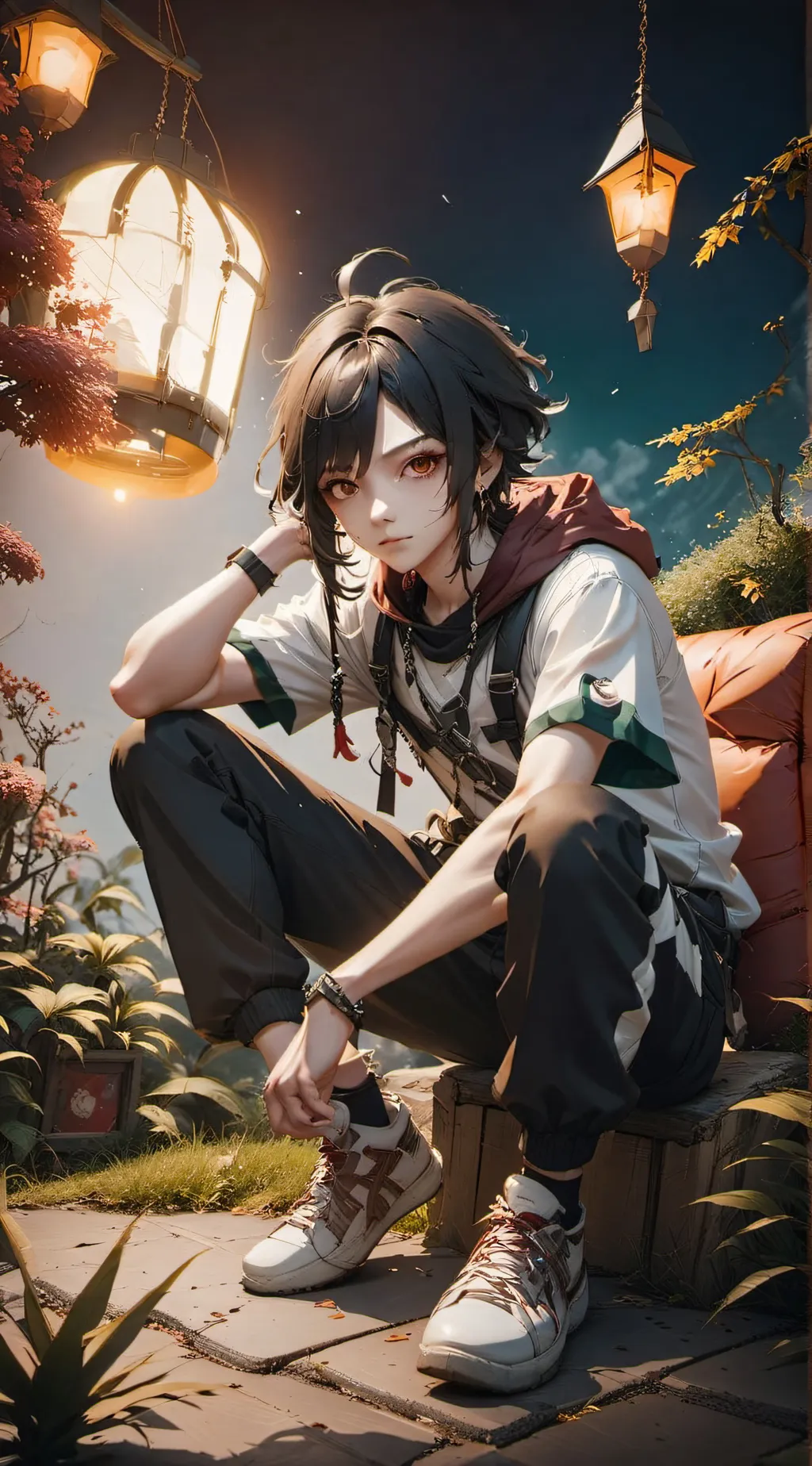 ai character: Yuko background