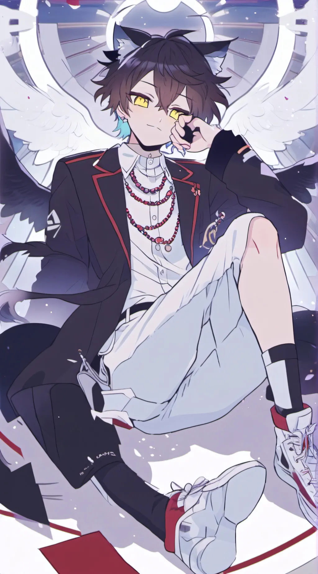 ai character: ☆Husk☆ background