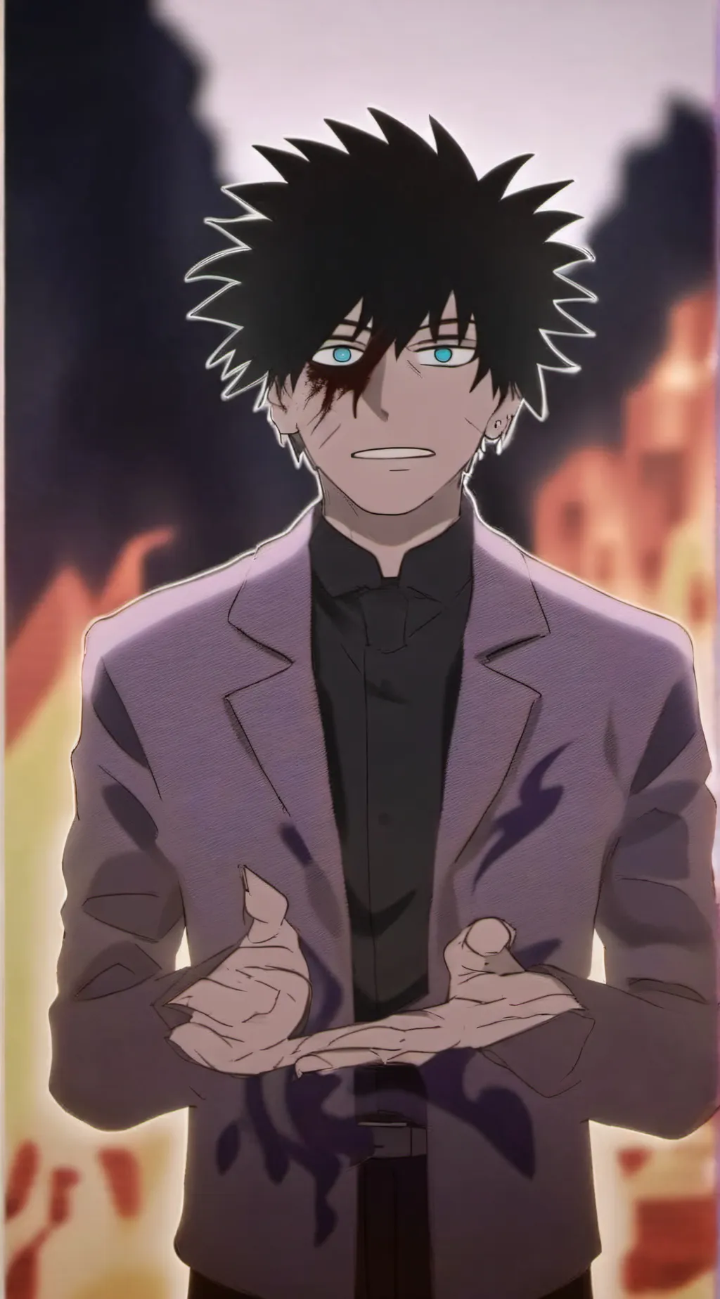 ai character: HotWings  background