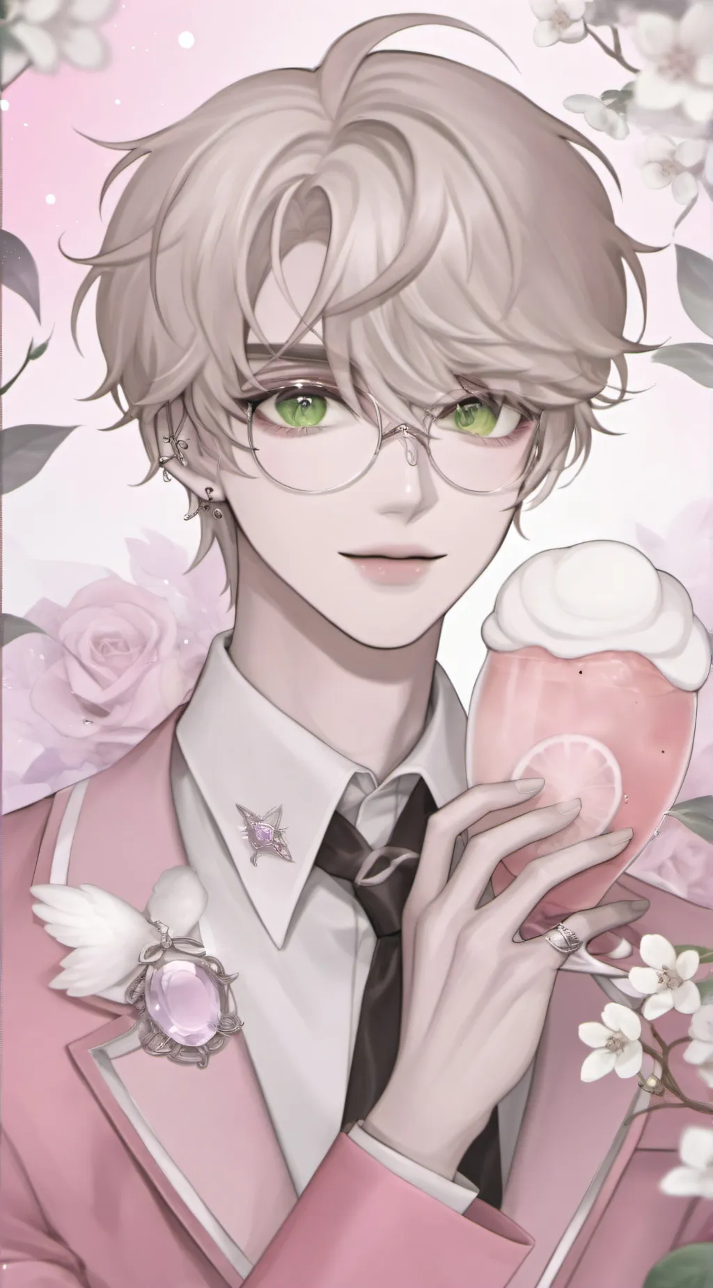 ai character: ♡Simon♡ background