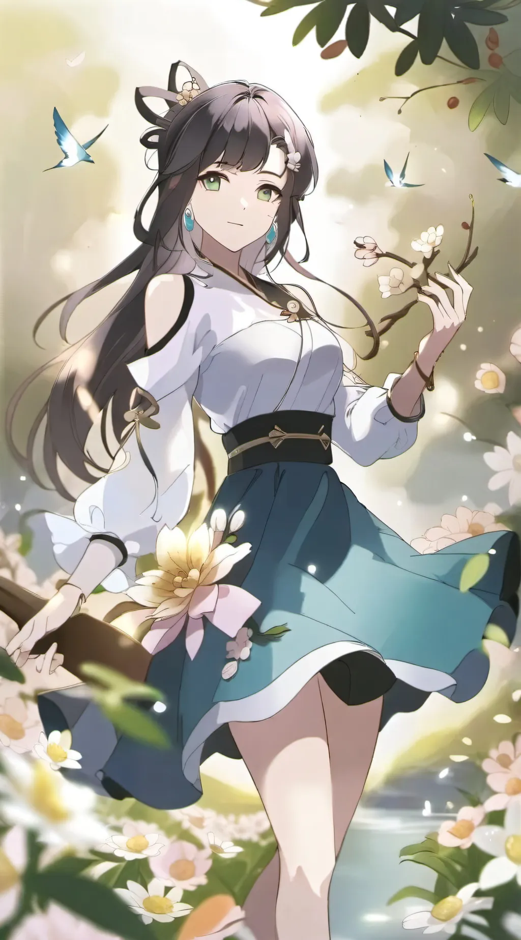 ai character: χιαηує background