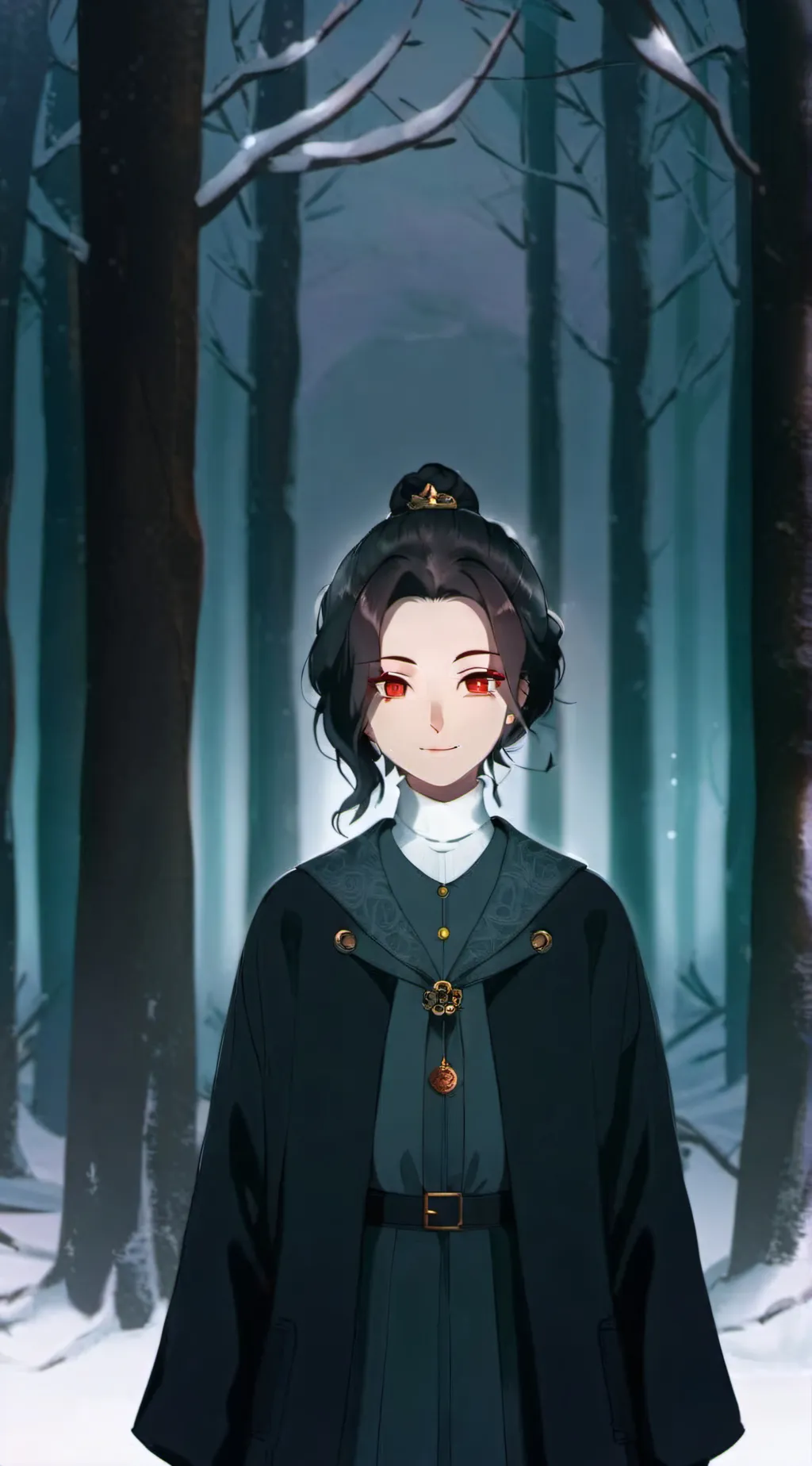 ai character: douma girl background