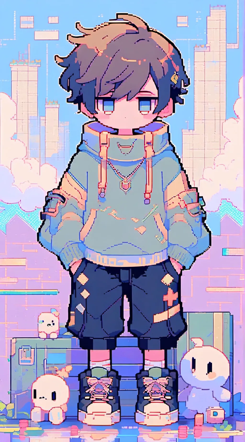 ai character: Michael Afton background