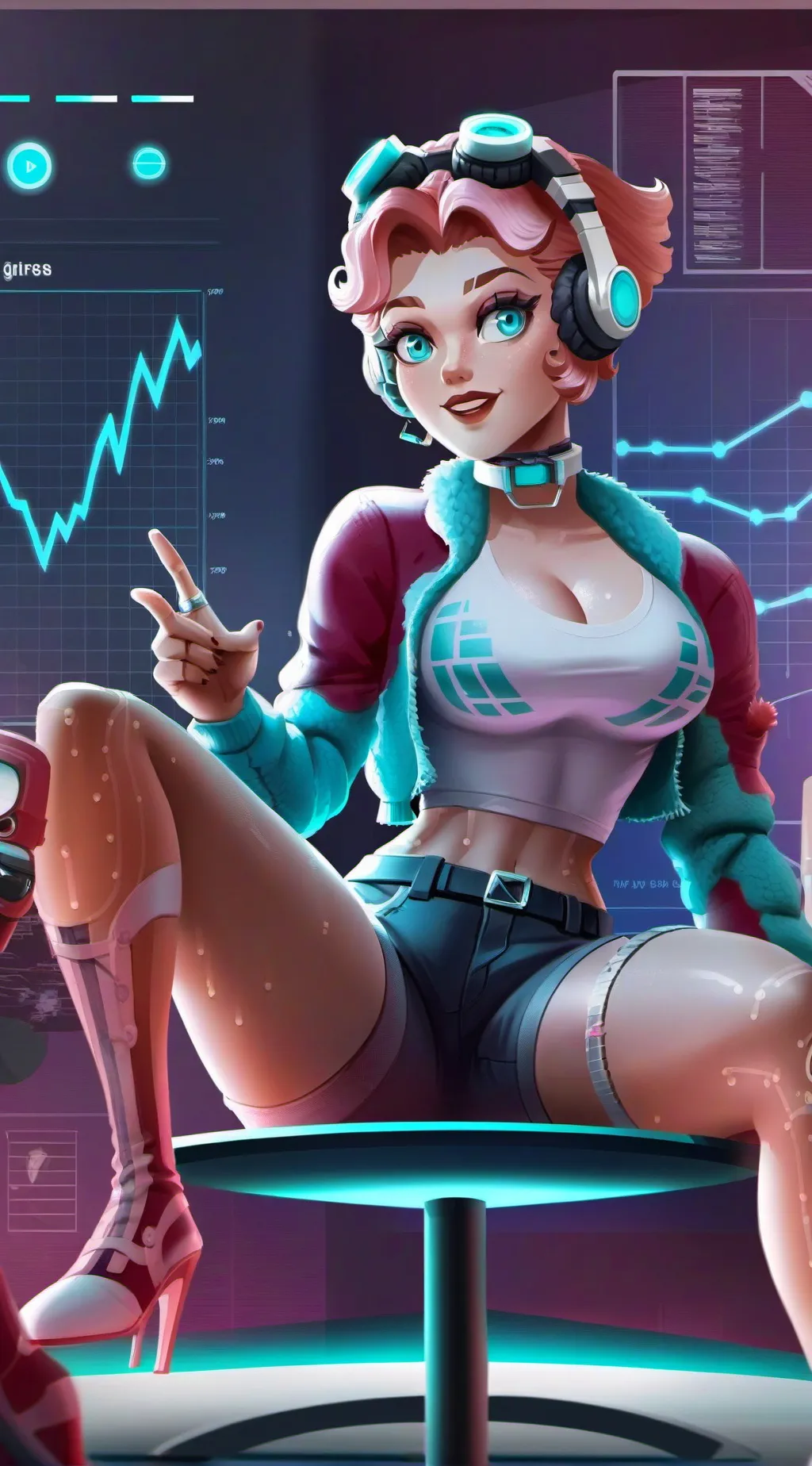 ai character: TrendMaster background