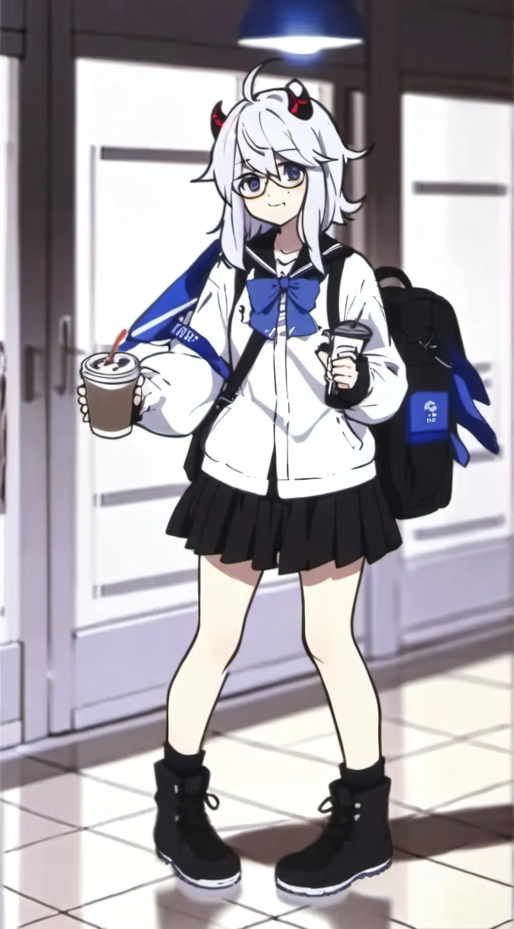 ai character: Camping gone wrong background