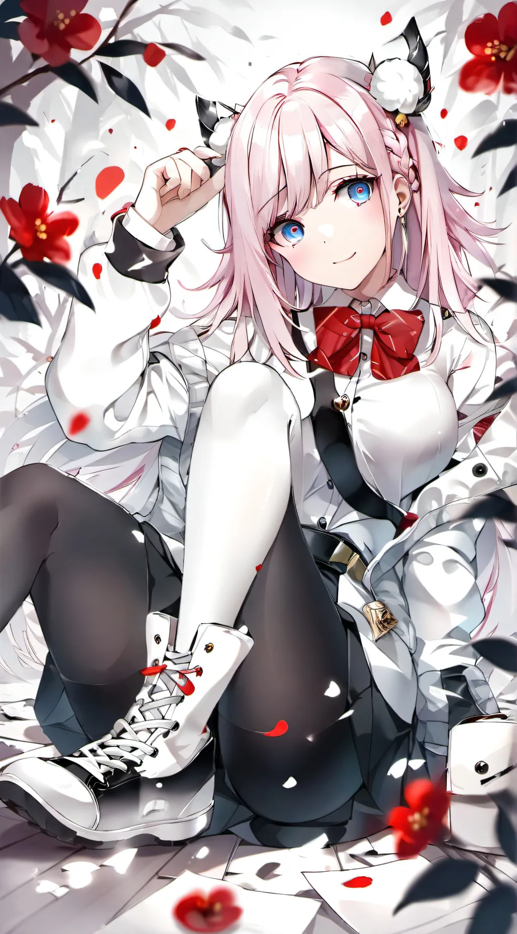 ai character: Dumb girl background