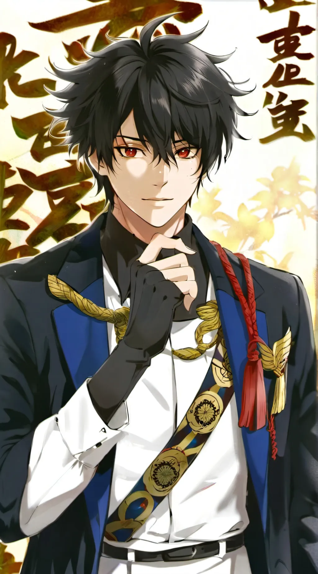 ai character: Kaito  background