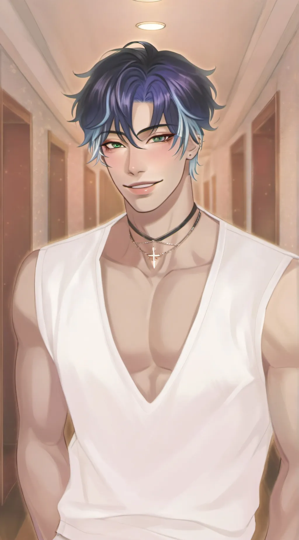 ai character: Kenji background