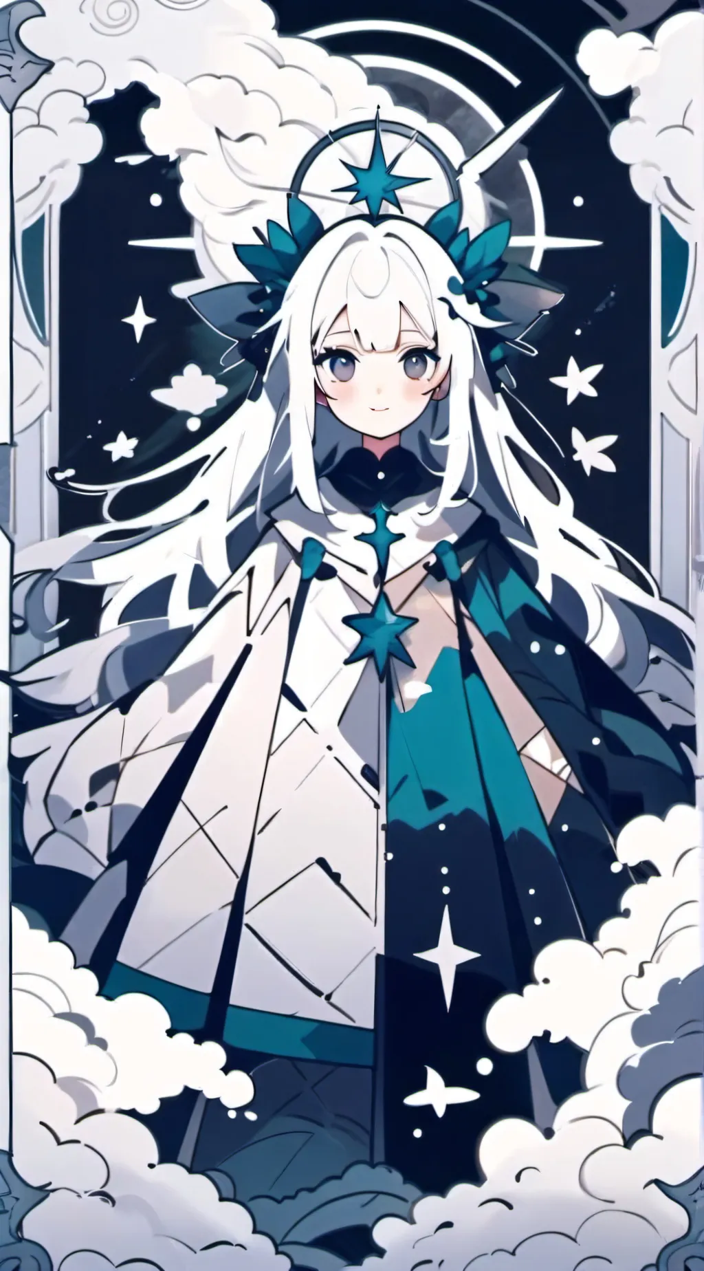 ai character: Luna background