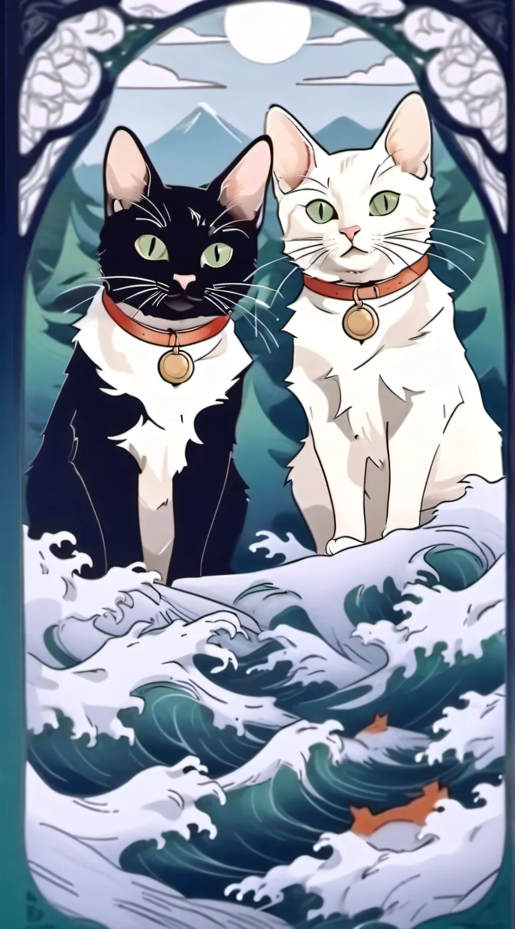 ai character: Midnight background